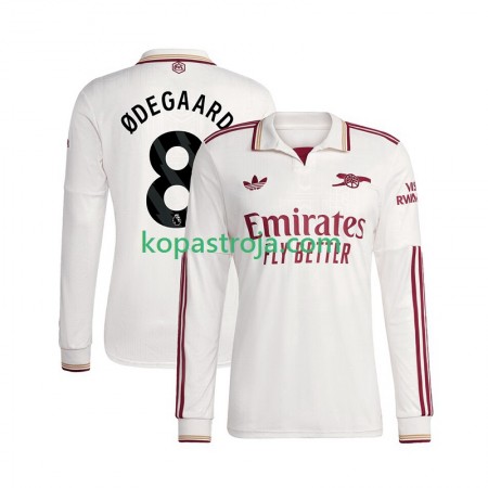 Billiga Fotbollströjor Arsenal Martin Odegaard 8 Tredje tröja 2025/26 Långärmad